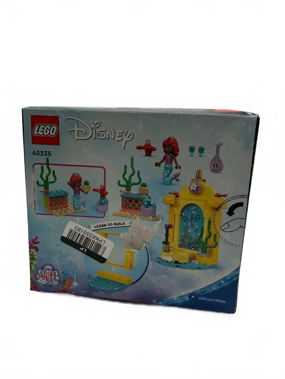 LEGO Disney Ariel's Music Stage 43235 Building Toy 60 pcs